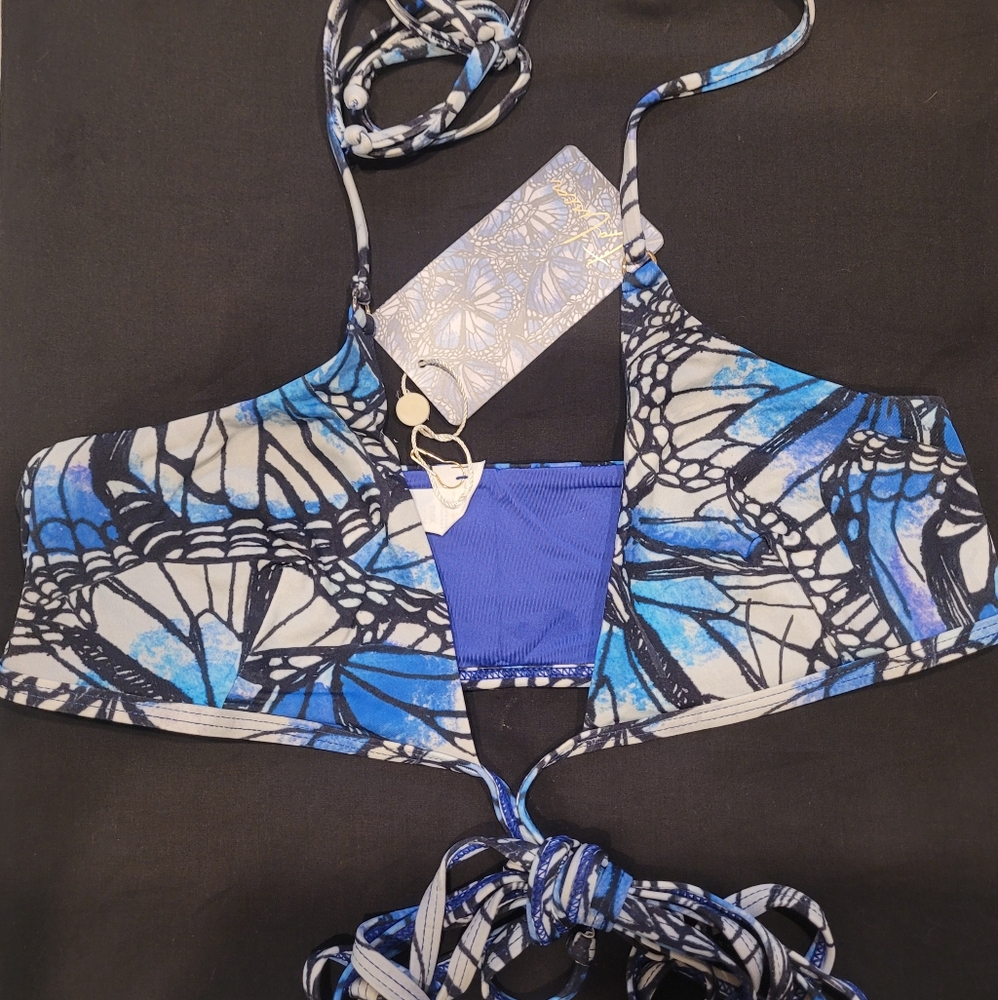 ToLuca Amina Waist Wrap Triangle Top